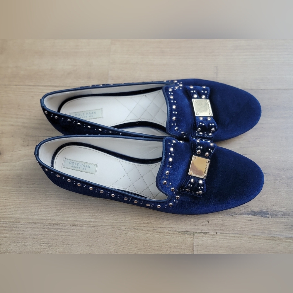 Cole Haan Tali Bow Stud Loafer - Picture 4 of 9